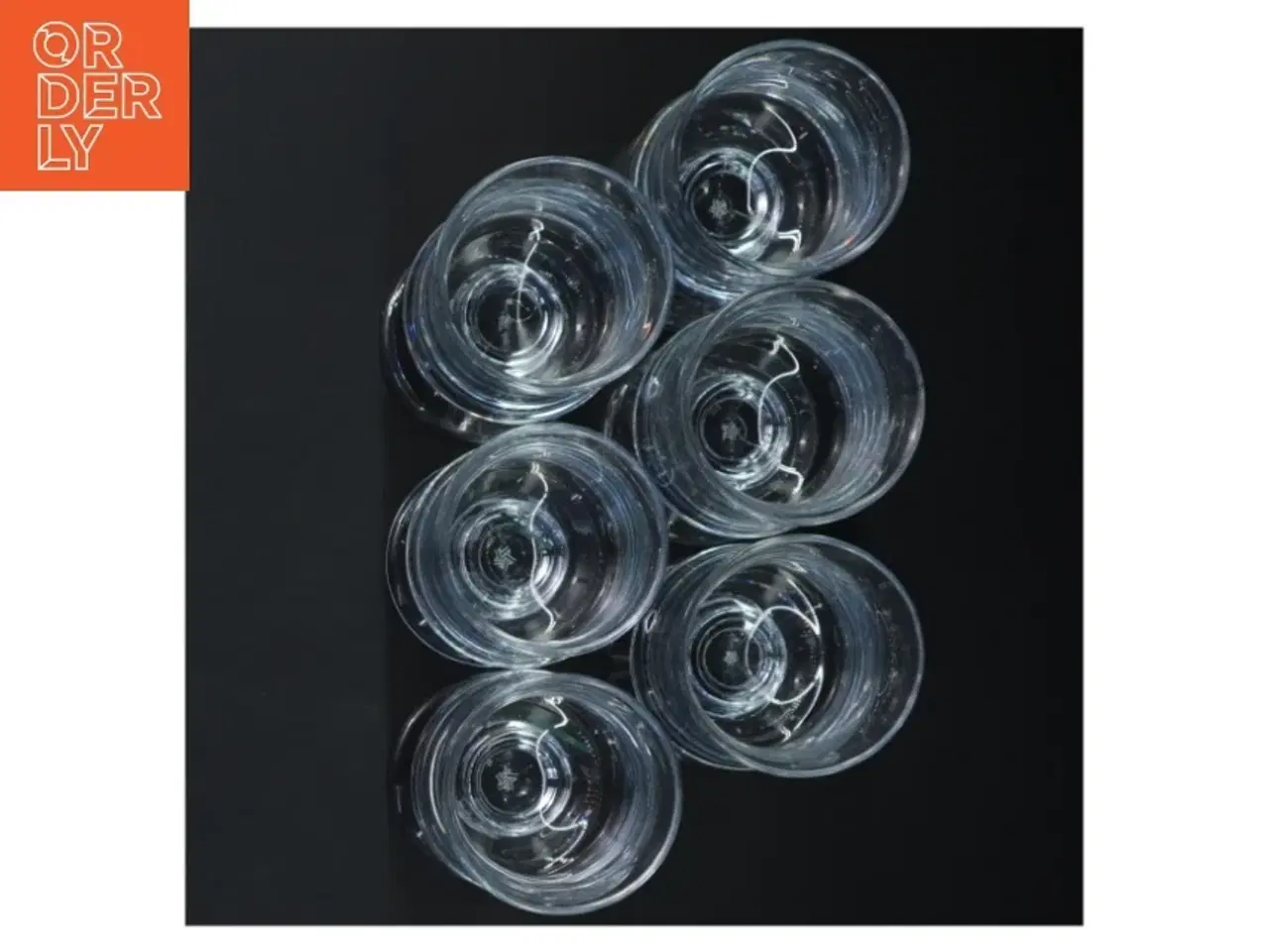 Billede 5 - Sæt med 6 glas på fod (str. 12 cm 6 styk)