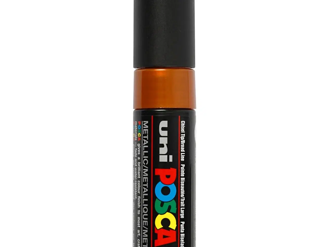 Billede 1 - Posca Tusch, PC-8K, streg 8 mm, broad, bronze, 1 stk.
