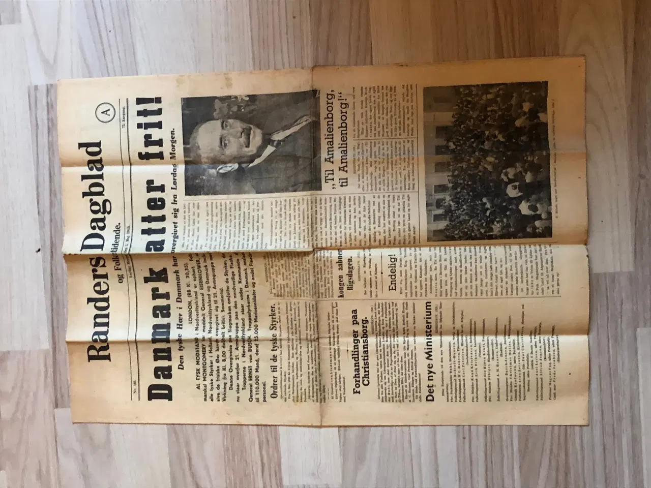 Billede 5 - aviser 5 maj 1945