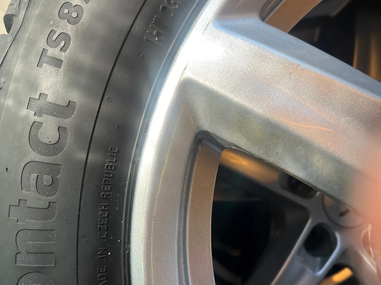 Billede 3 - Vinterhjul. 205-55-16 Continental.