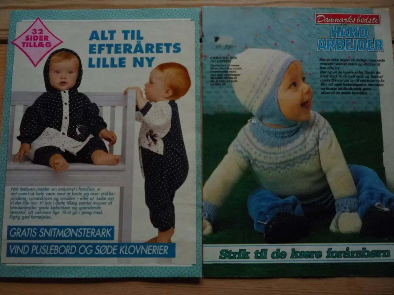 Billede 2 - 5 opskriftshæfter på babytøj