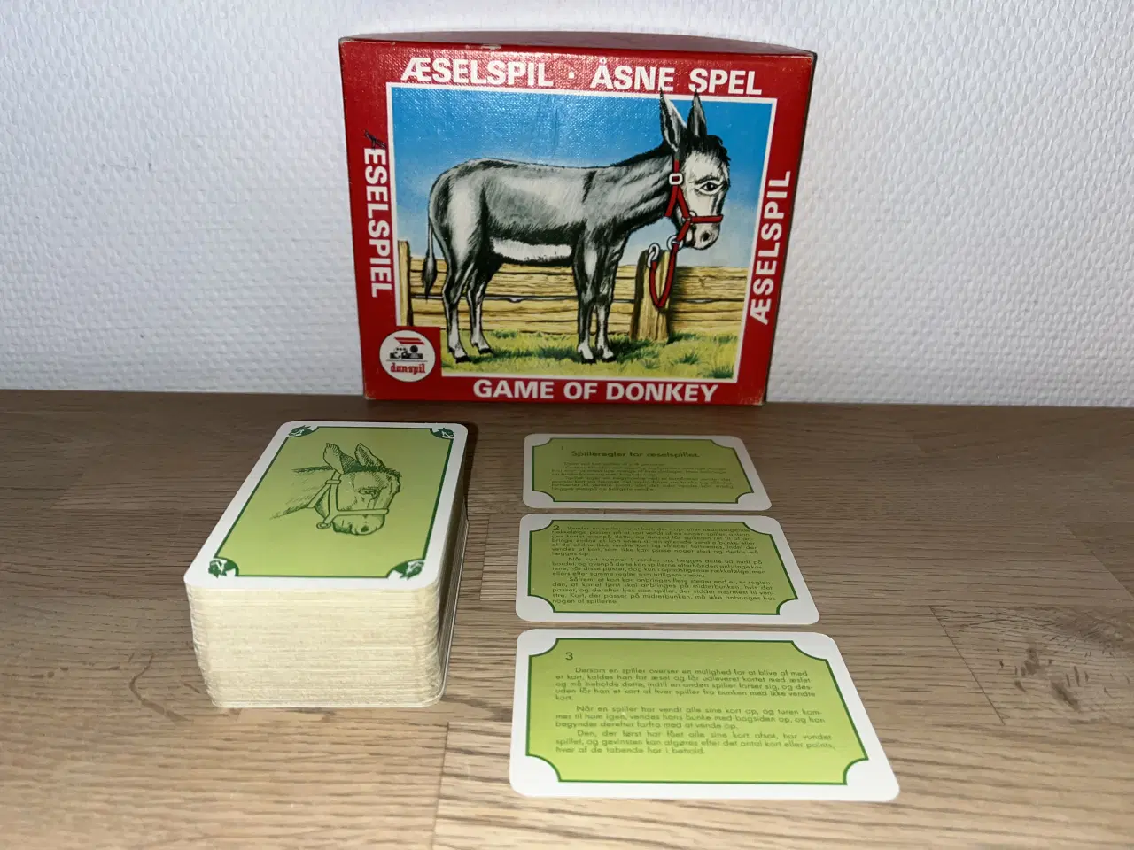 Billede 1 - KOMPLET SPIL: Æselspillet