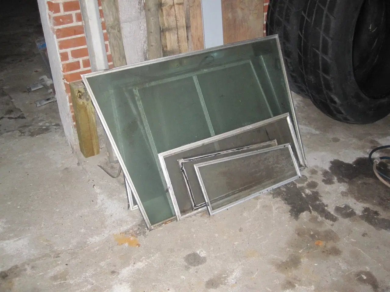 Billede 1 - 10 stk. ruder til Sekura S 74 førerhus 