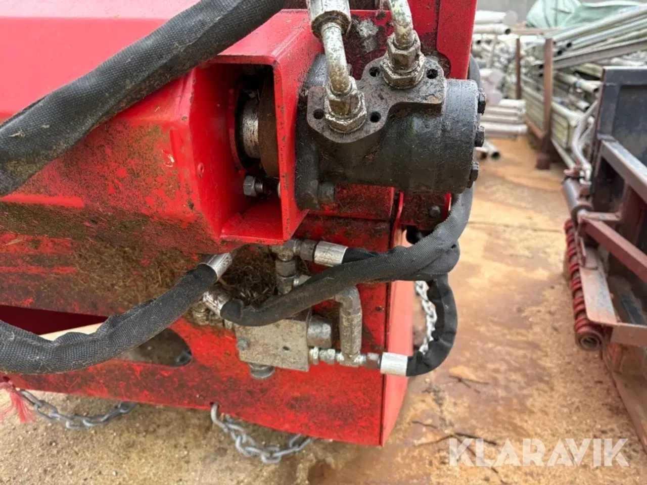 Billede 6 - Halmudlægger og halmopsamler Schäffer 2 redskaber