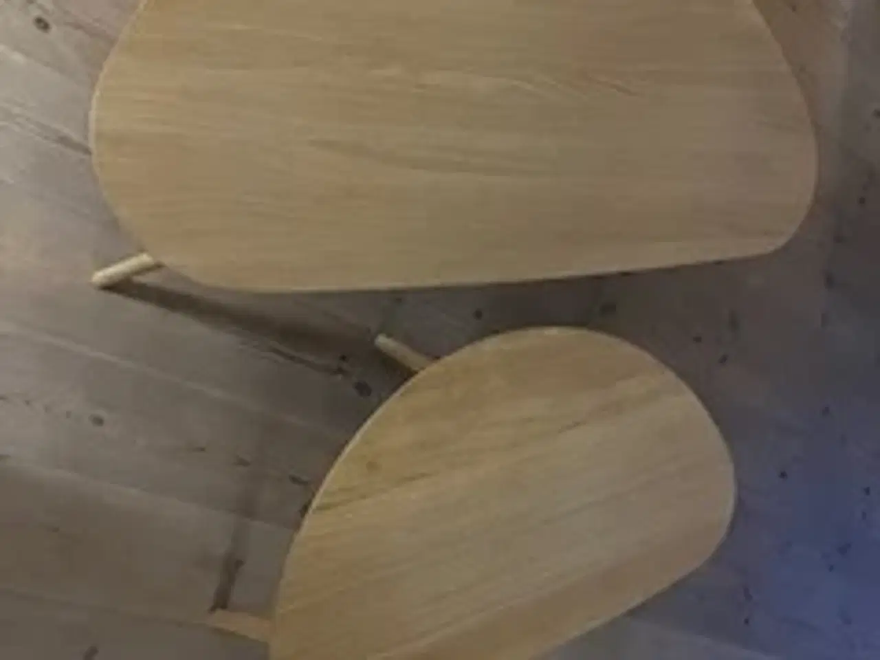 Billede 2 - Sofabord / 2stk. varm egefarve