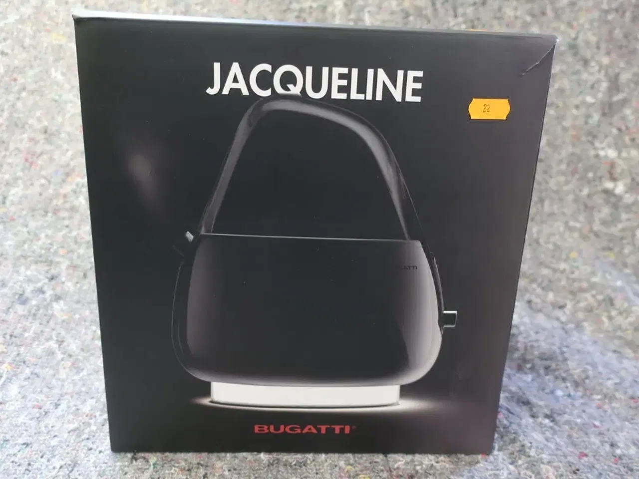Billede 1 - El-keddel BUGATTI JAQUELINE 02-JQCR1T med transparant håndtag