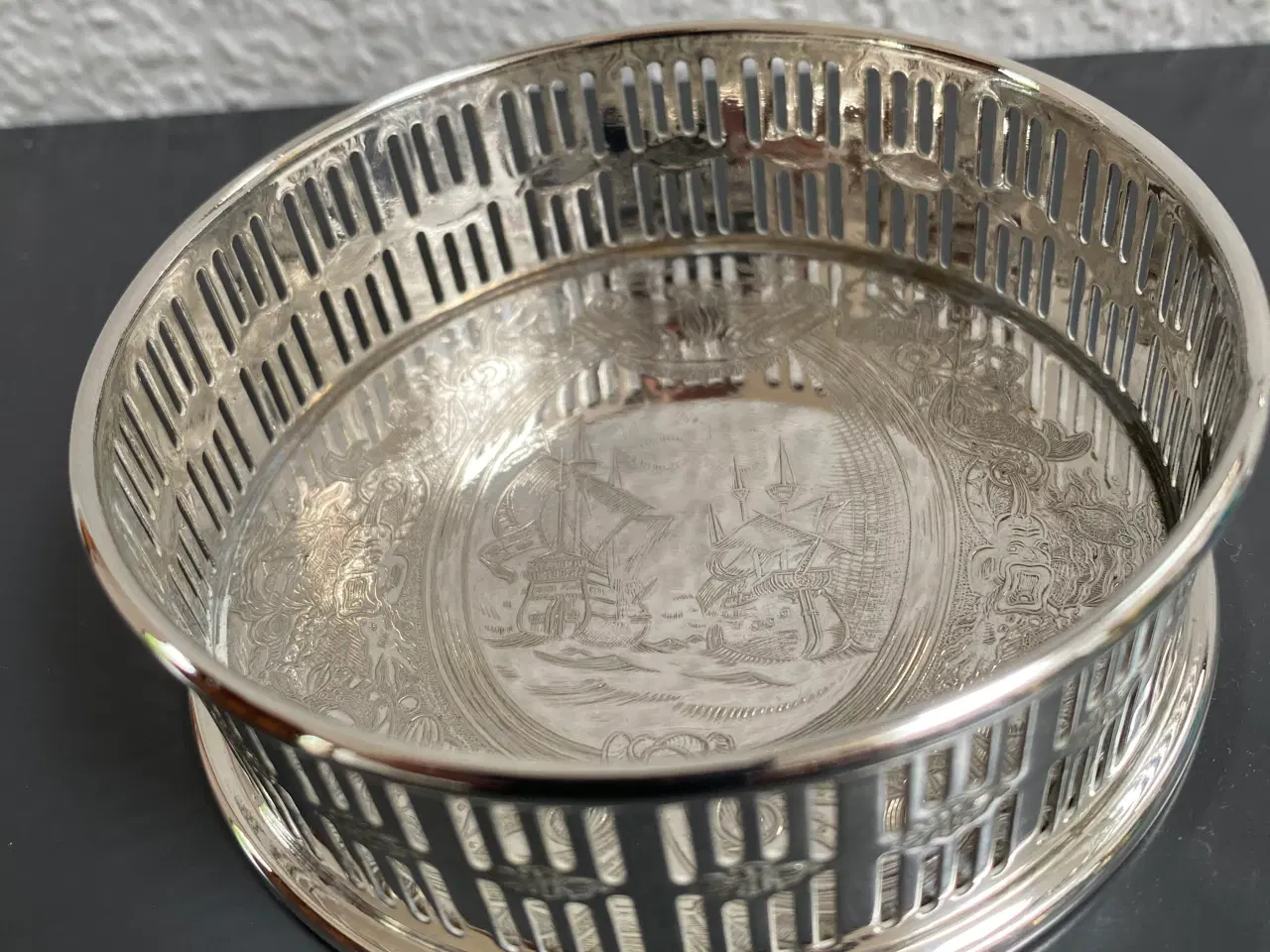 Billede 1 - Flaskebakke sølvplet
