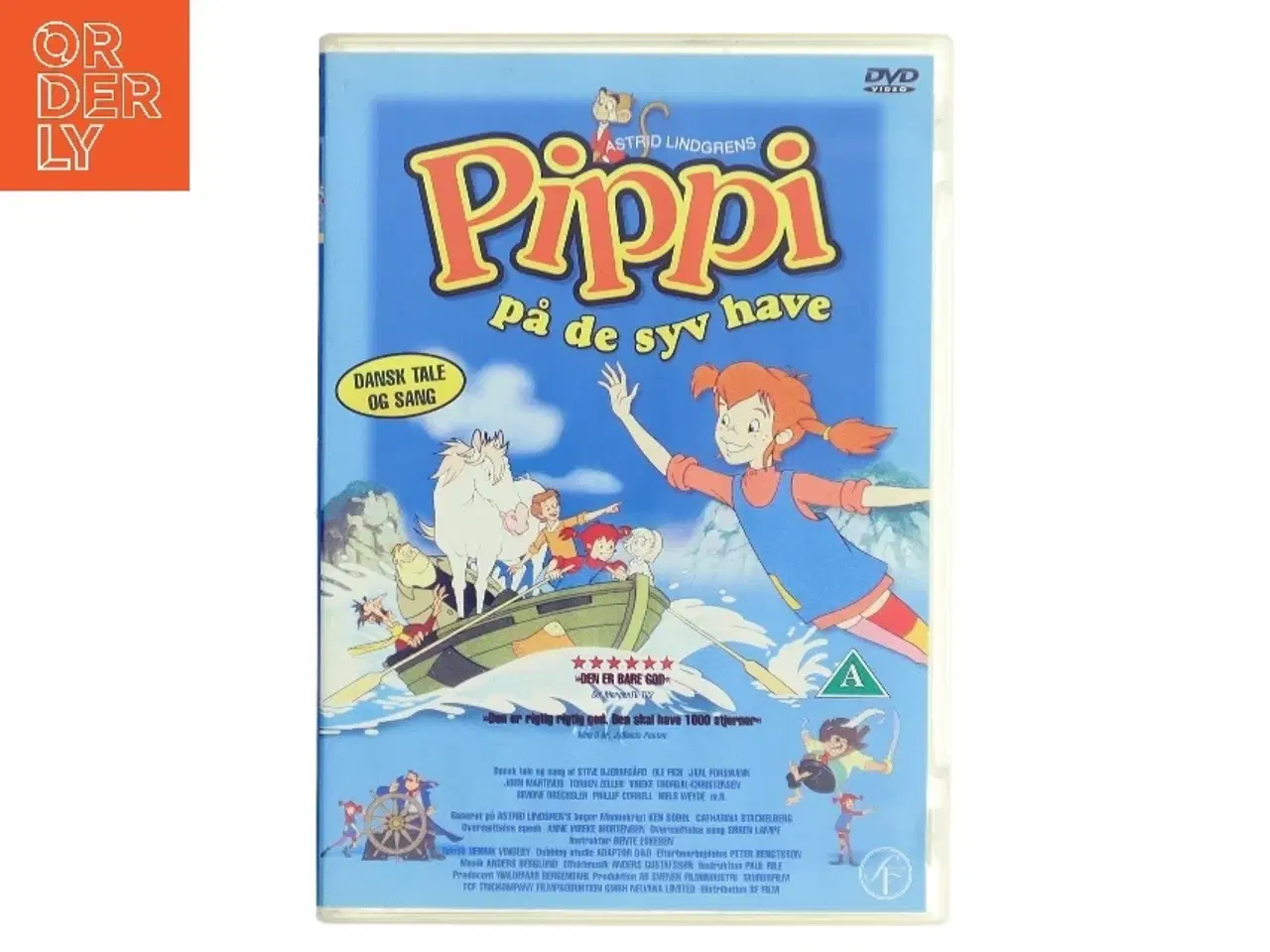 Billede 1 - Pippi på de syv have (1999) [DVD] med Stine Bjerregaard (DVD)