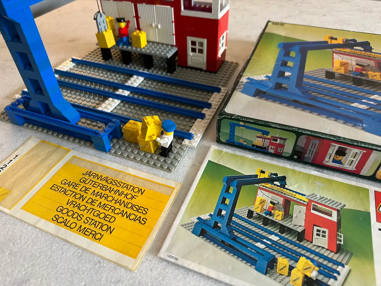 Billede 5 - LEGO Godsbanegård nr 165 fra 1978