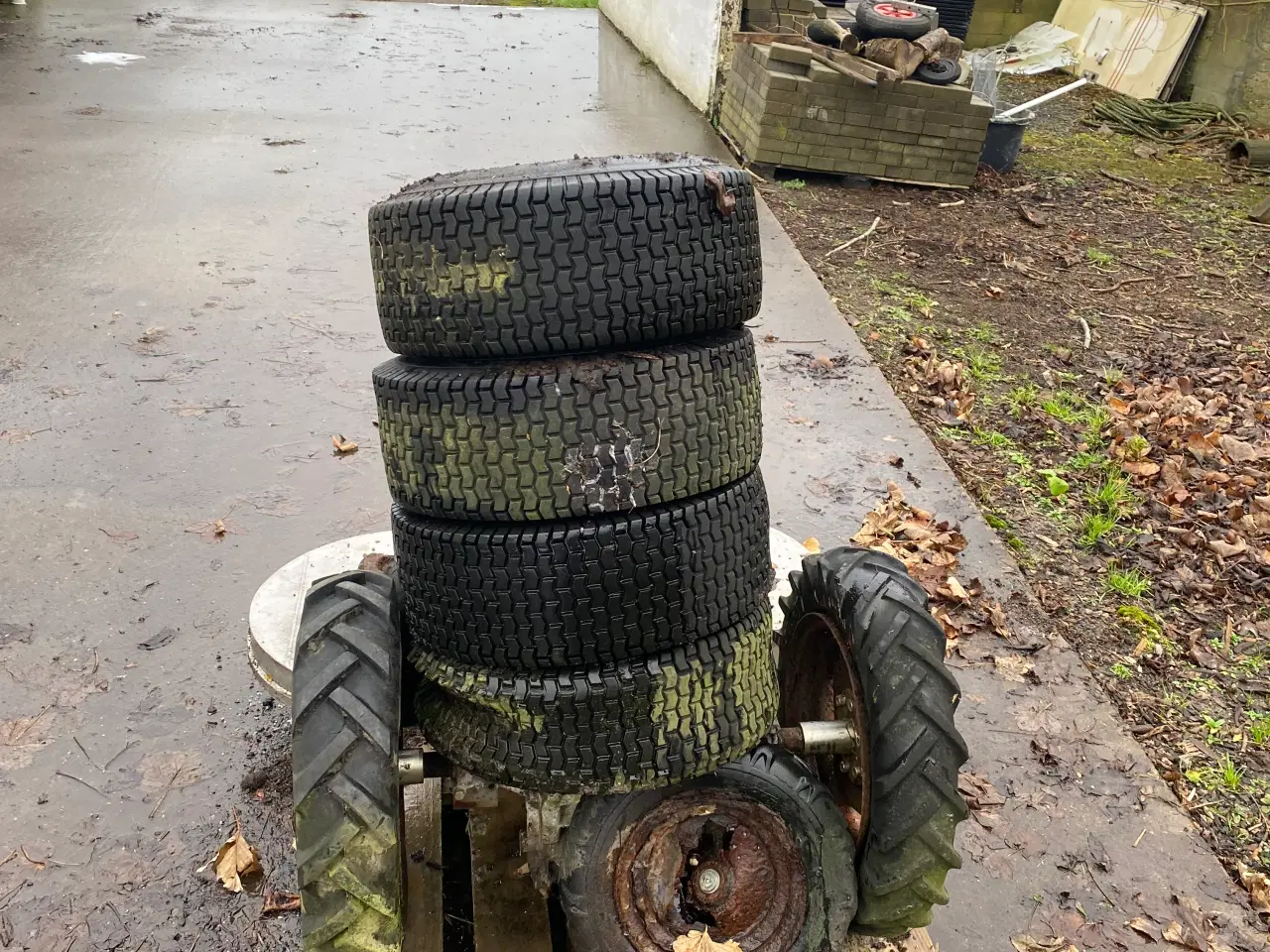 Billede 6 - Rustfrit klippe bord havetraktor +Div hjul 