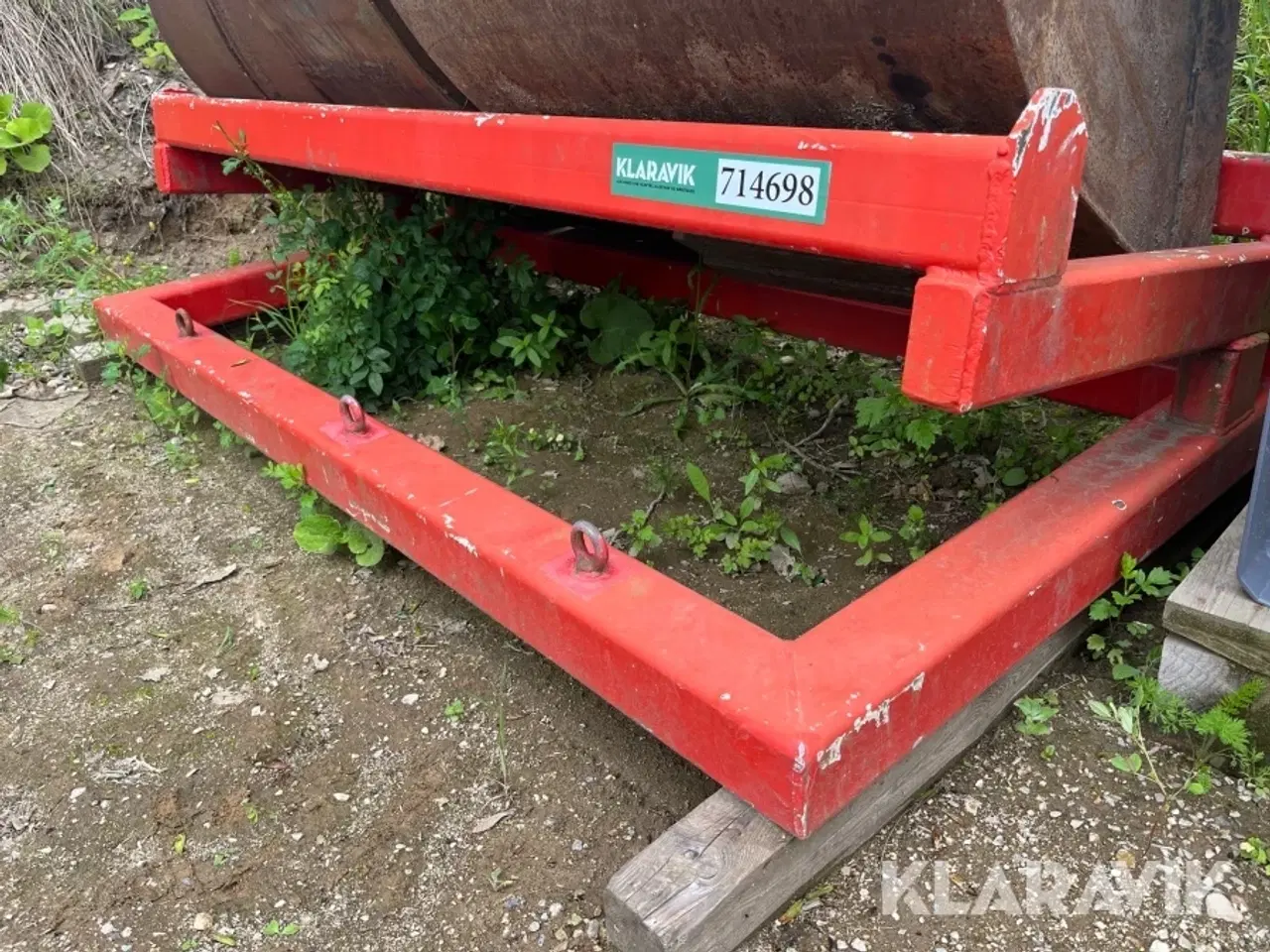 Billede 6 - Skovlsæt med stativ Vejrum's Hydrema