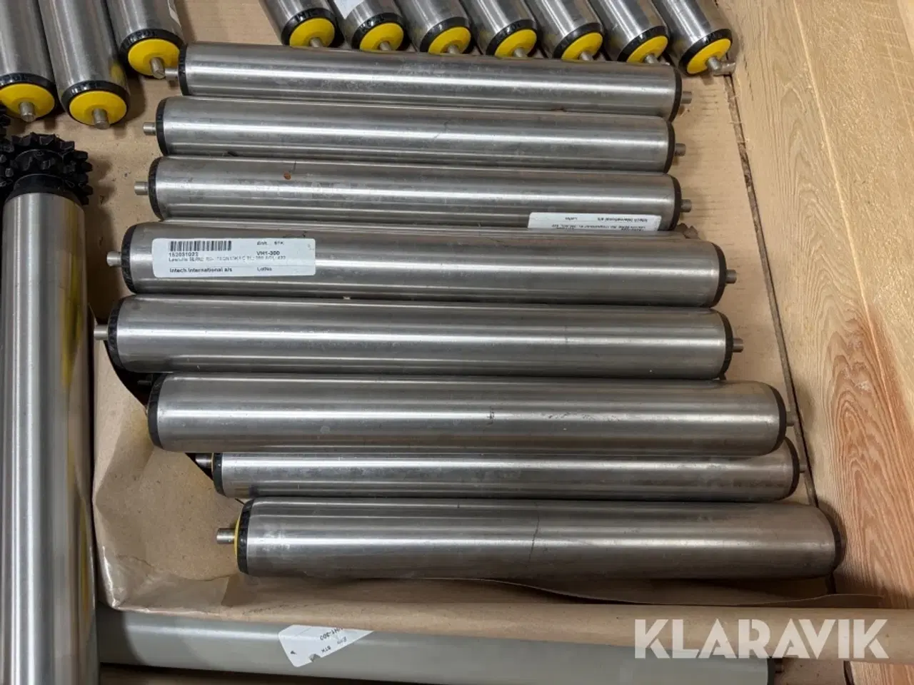 Billede 8 - Lot - Løsruller - plast og rustfri stål - 1 palle