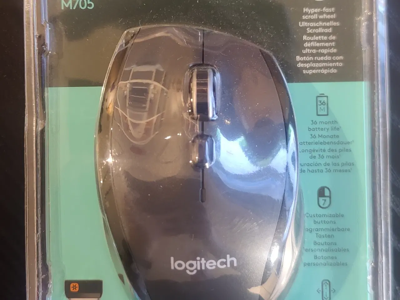 Billede 1 - NY! Mus Logitech Trådløs M705 Sælges Aarhus