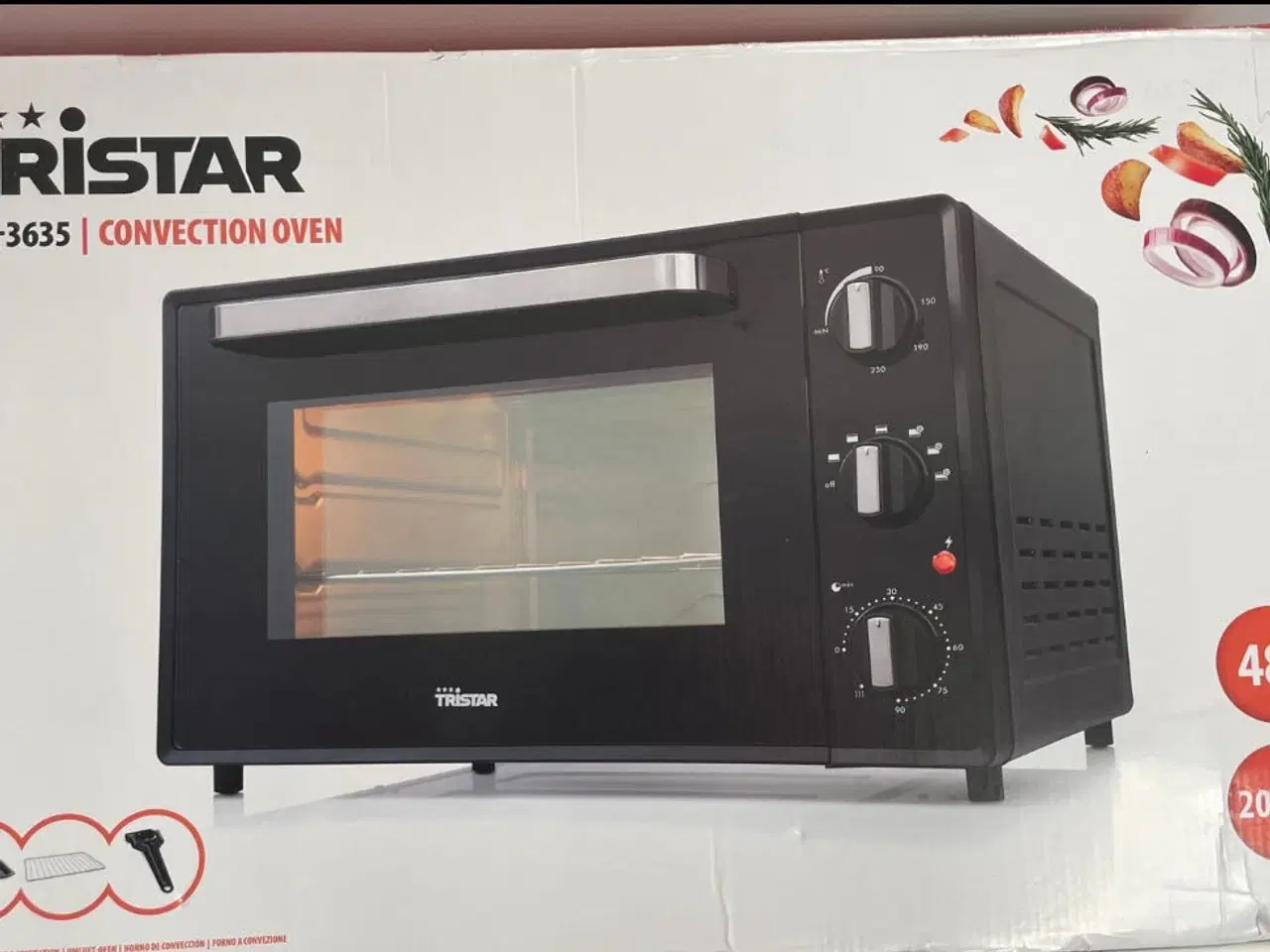 Billede 1 - Tristar Bord ovn 2000 watt