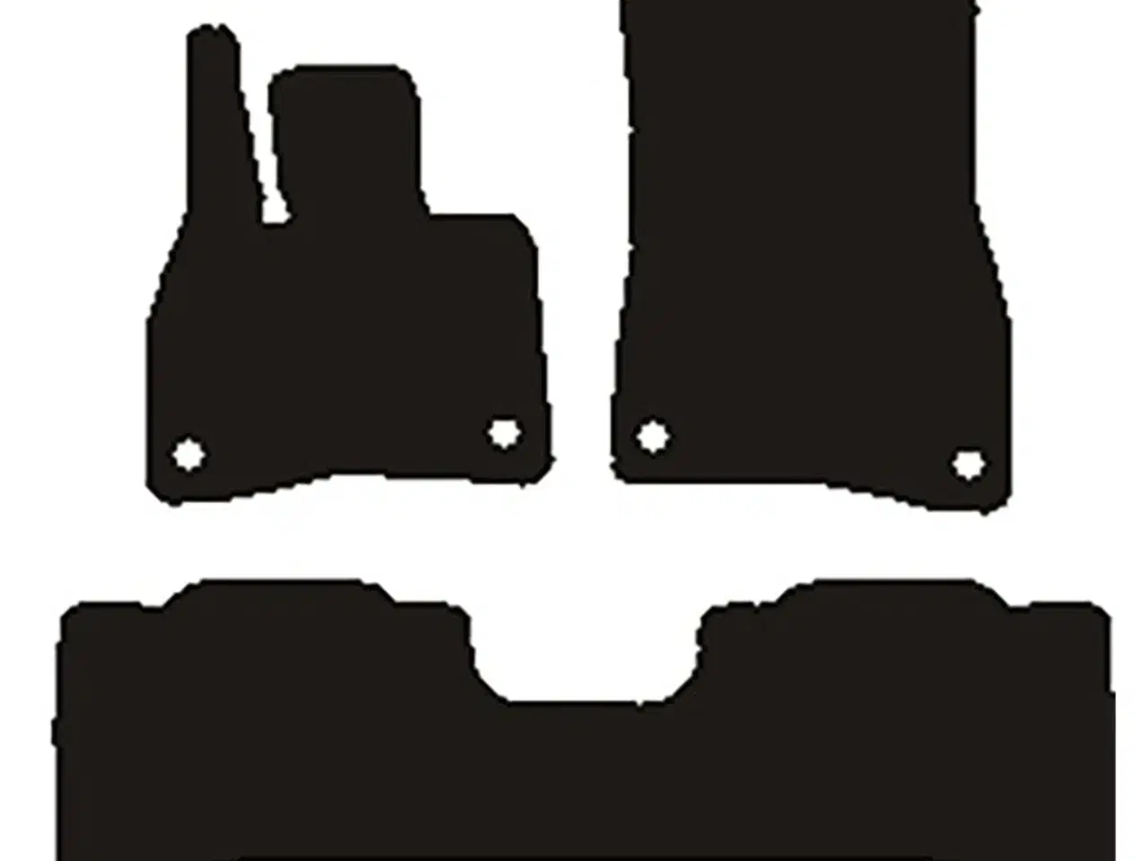 Billede 1 - Måtter Mercedes EQE SUV (X294) 2023-