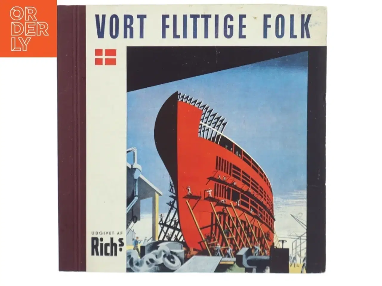 Billede 1 - Vintage bog 'Vort flittige folk'