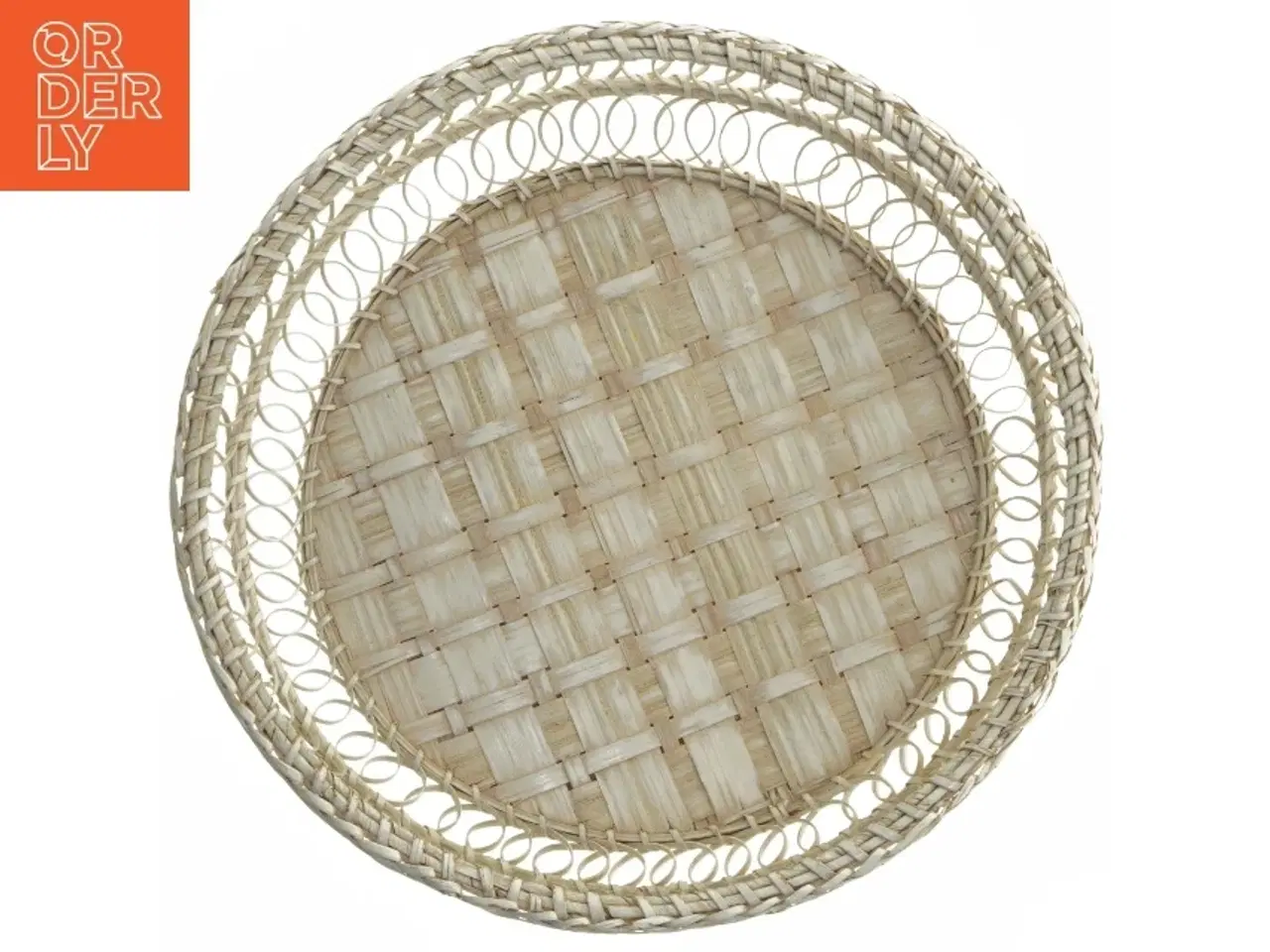 Billede 2 - Rund flettet kurv (str. Ø 31 cm)