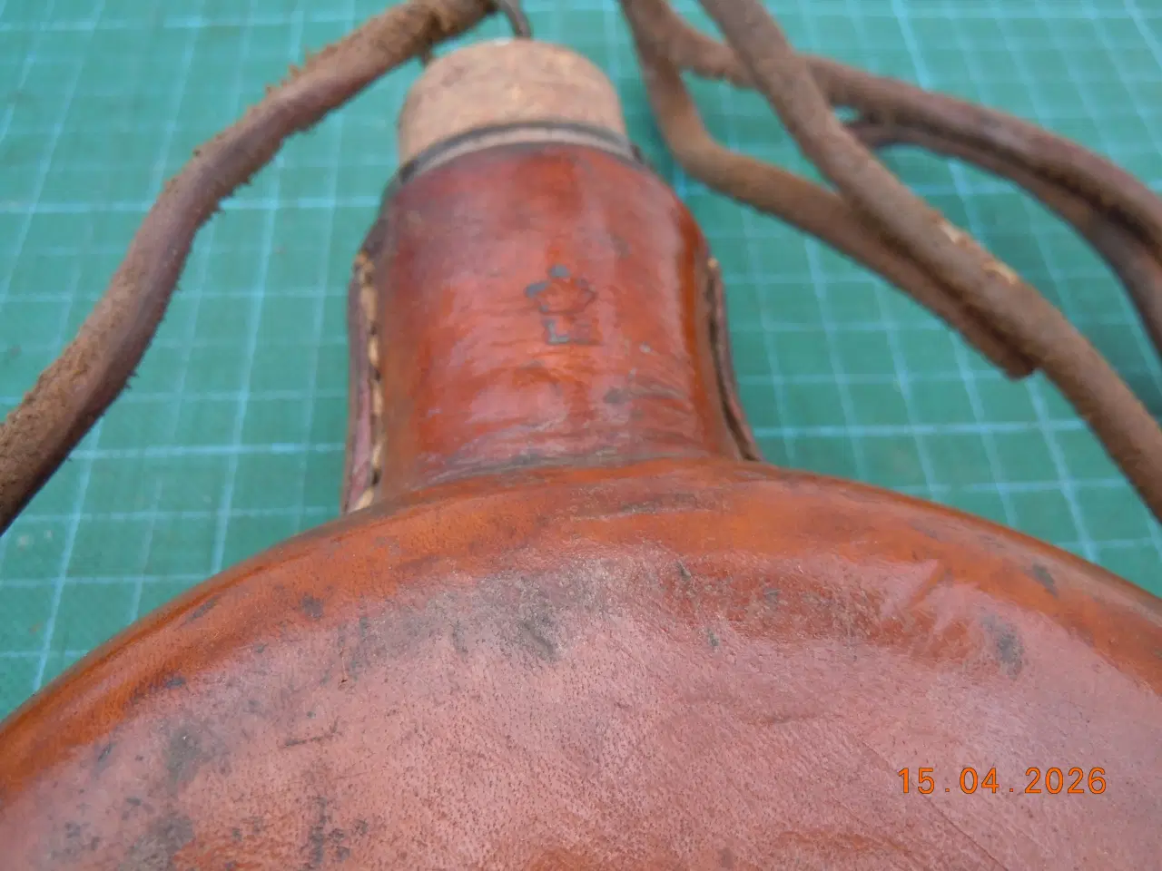 Billede 3 - Feltflaske, Dansk M-1873 i fin stand.