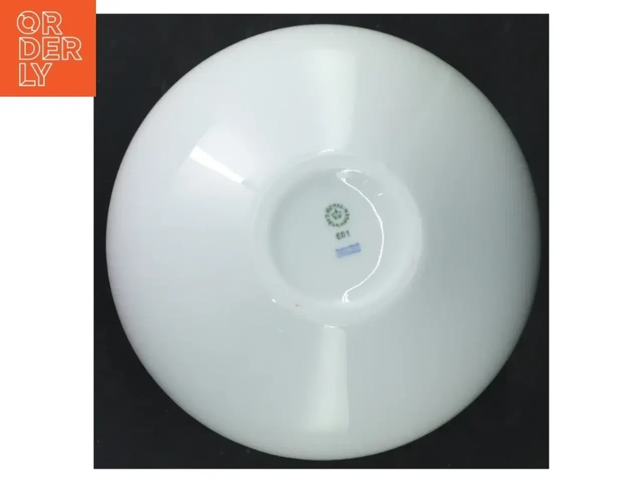 Billede 5 - Hvid porcelænsvase fra Royal Copenhagen (str. 15 cm)