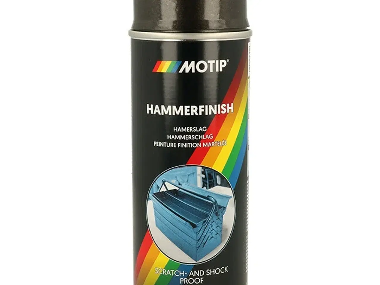 Billede 1 - Motip Hammerlak spray antrazit 400ml.