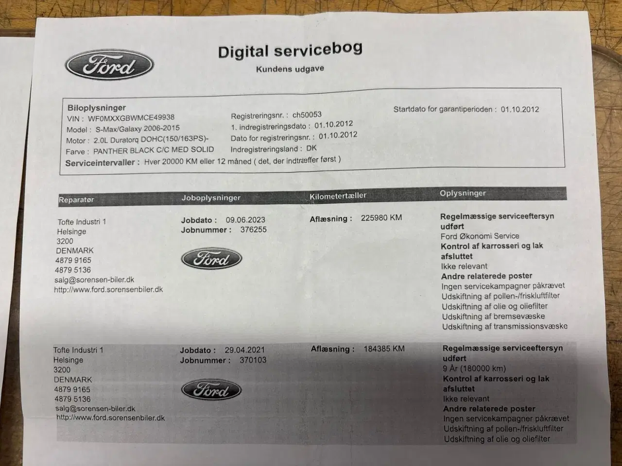 Billede 8 - Ford Galaxy 2,0 TDCi 163 Titanium aut. 7prs