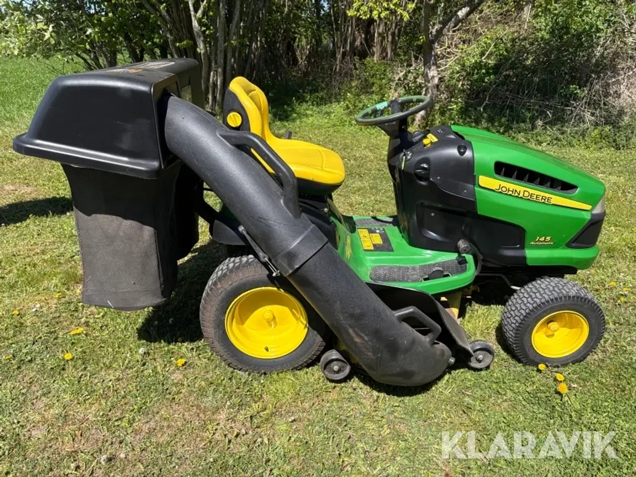 Billede 6 - Havetraktor John Deere 145B med opsamler