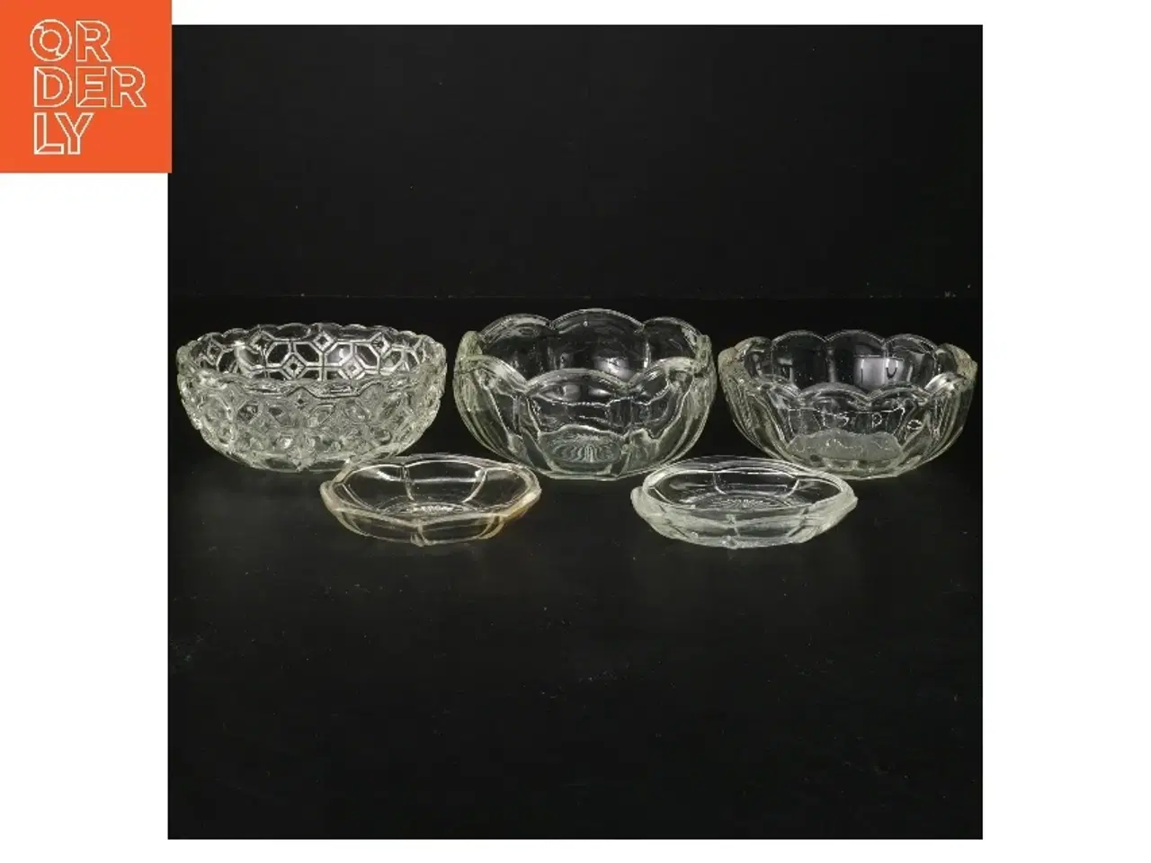 Billede 1 - Glas skålesæt (str. ø 8-11 cm)