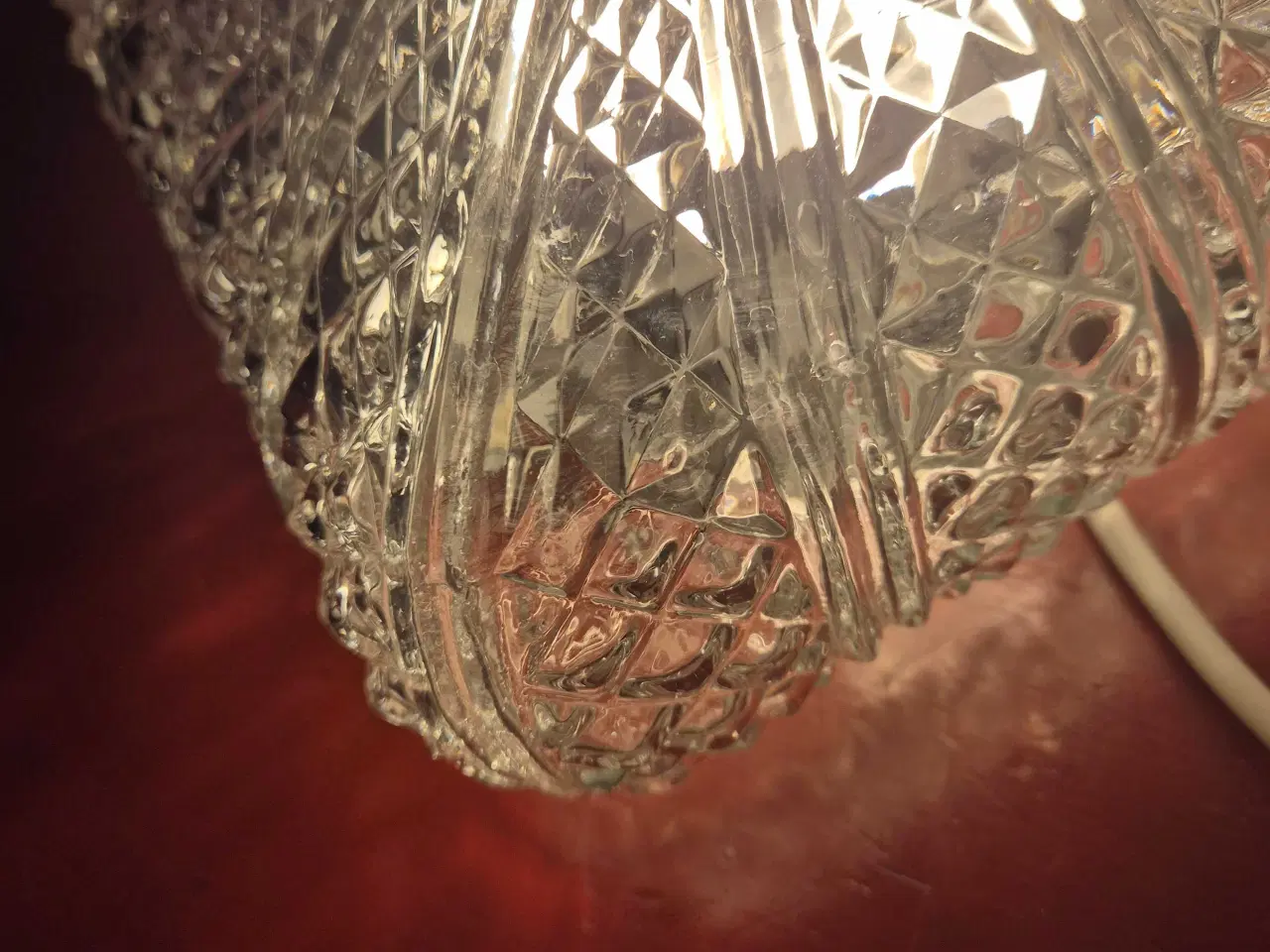 Billede 7 - Smuk plafond med buet glasskærm