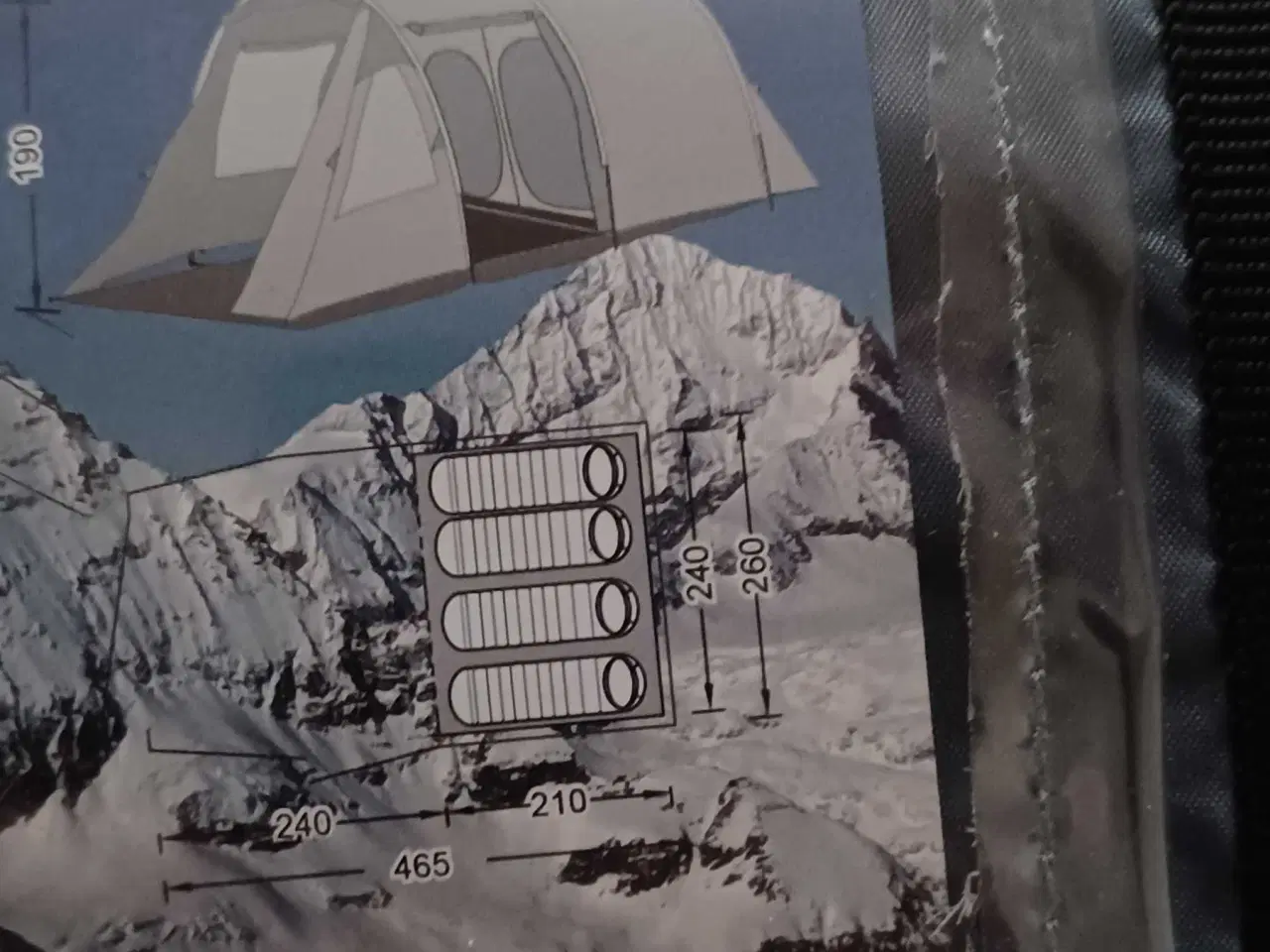 Billede 1 - Telt, Uppsala, 4 pers.