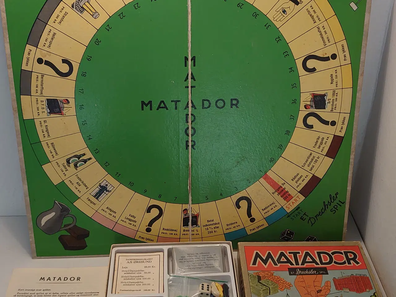 Billede 2 - Matadorspil fra ca 1970. Komplet og velholdt.