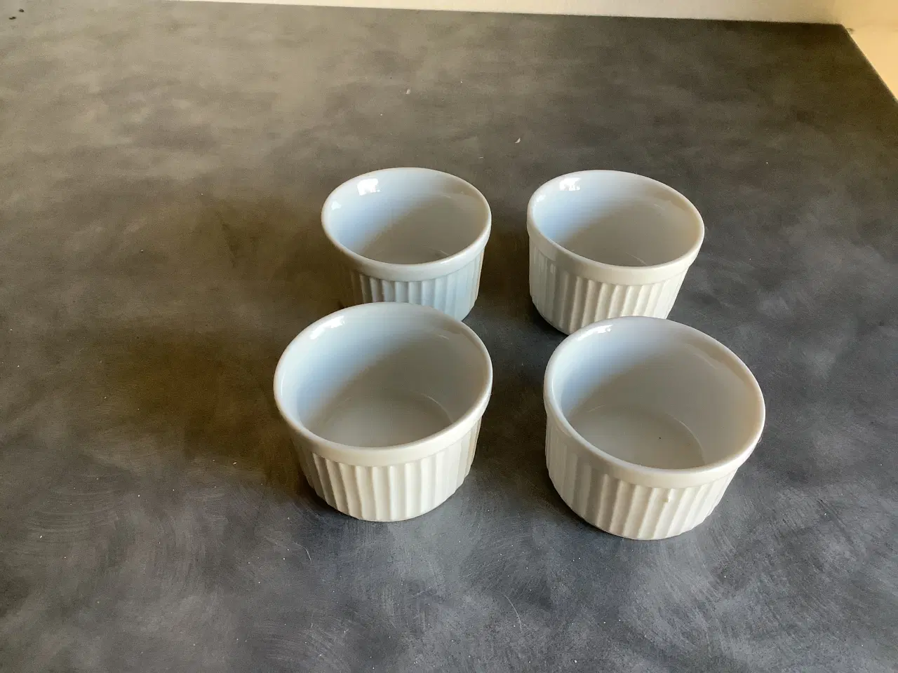 Billede 1 - 4 små soufflé skåle 