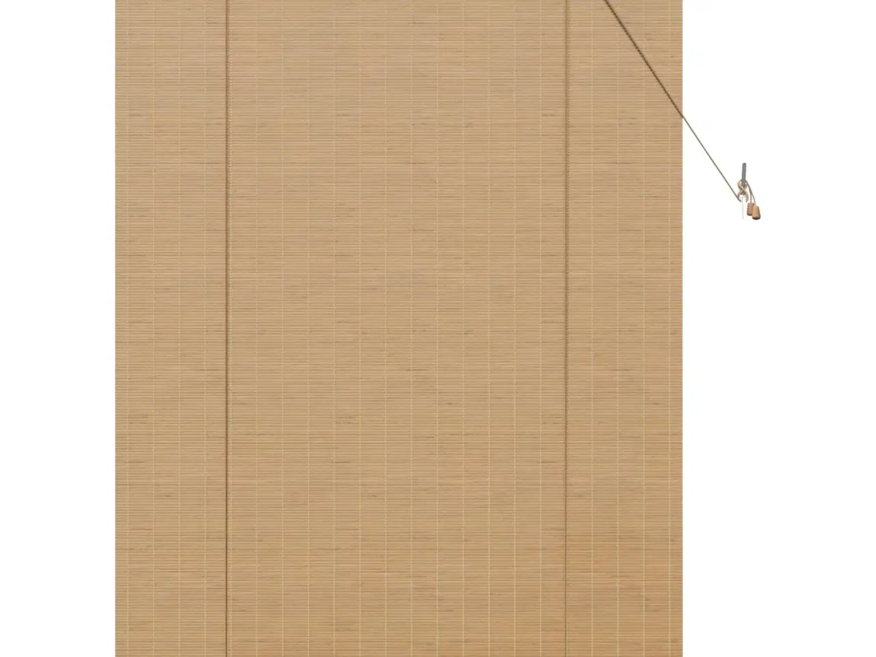 Billede 2 - Vindues Blinds & Shades Lys Brun 110 x 160 cm Bambus