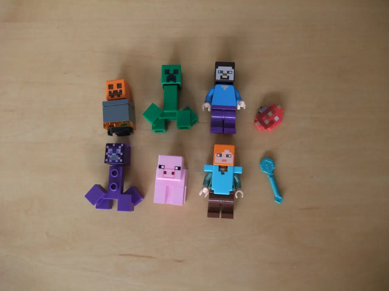 Billede 1 - Lego Minecraft Figurer+Tilbehør