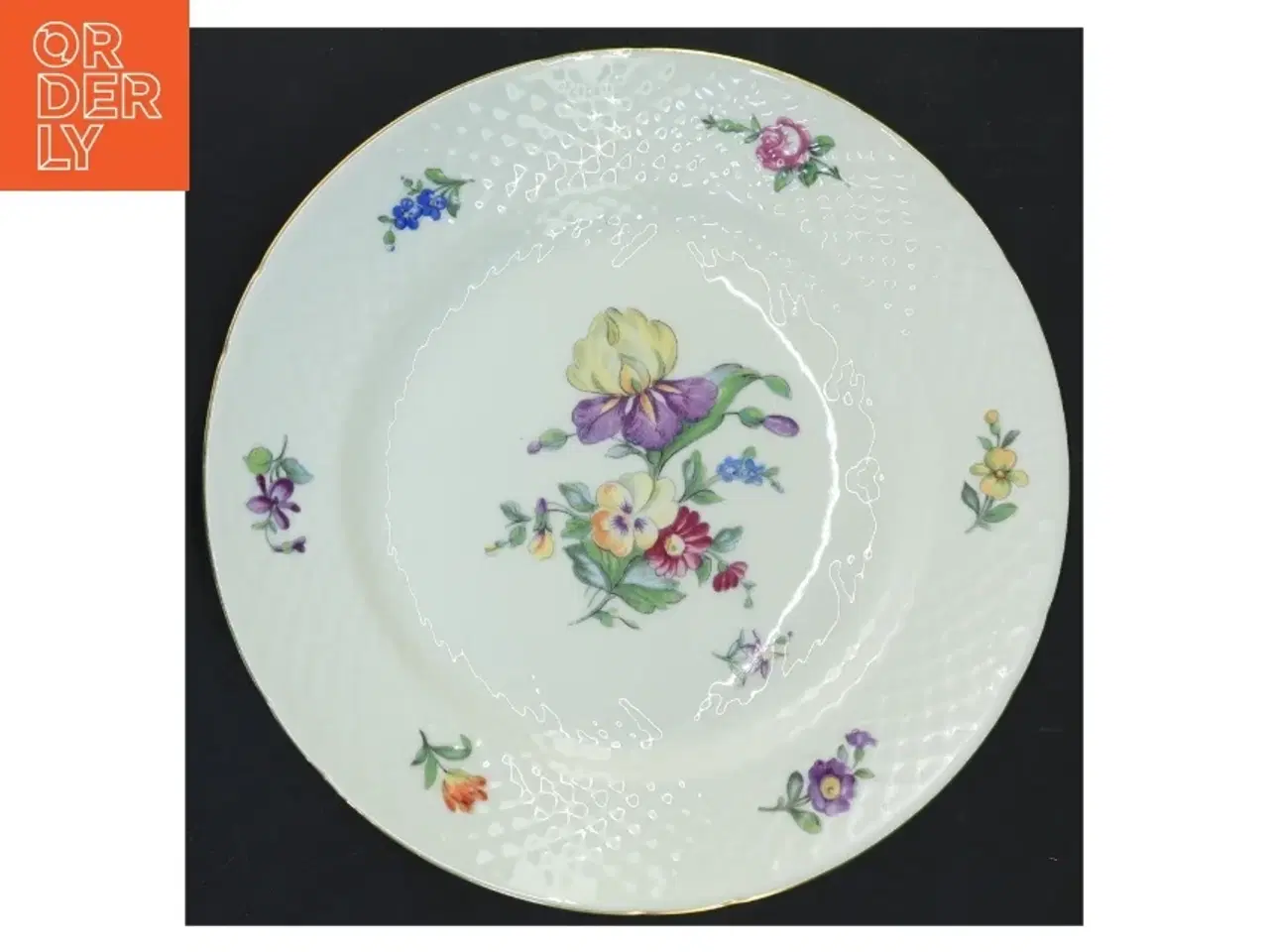 Billede 1 - B&G Saksisk Blomst tallerken (str. Ø 21 cm)