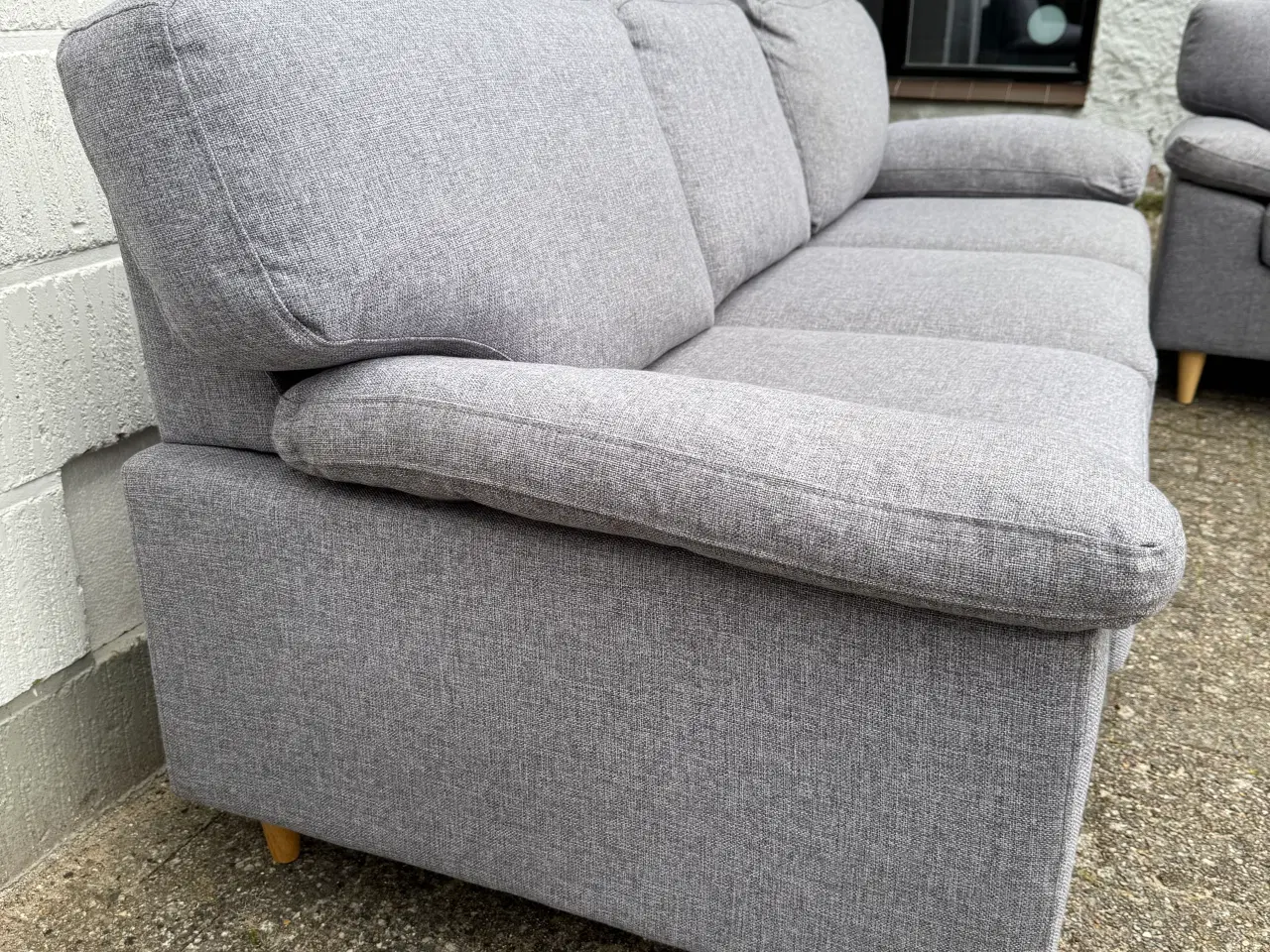 Billede 8 - Sofa sæt 2 + 3 GEDVED i grå, som nyt!