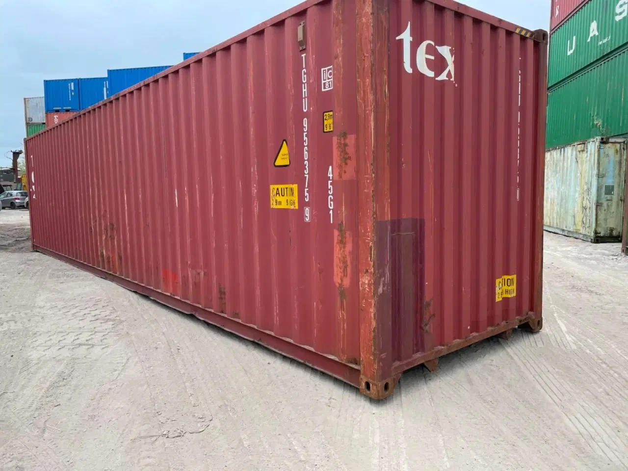 Billede 3 - Står på Sjælland billig 40 fods HC Container - ID: