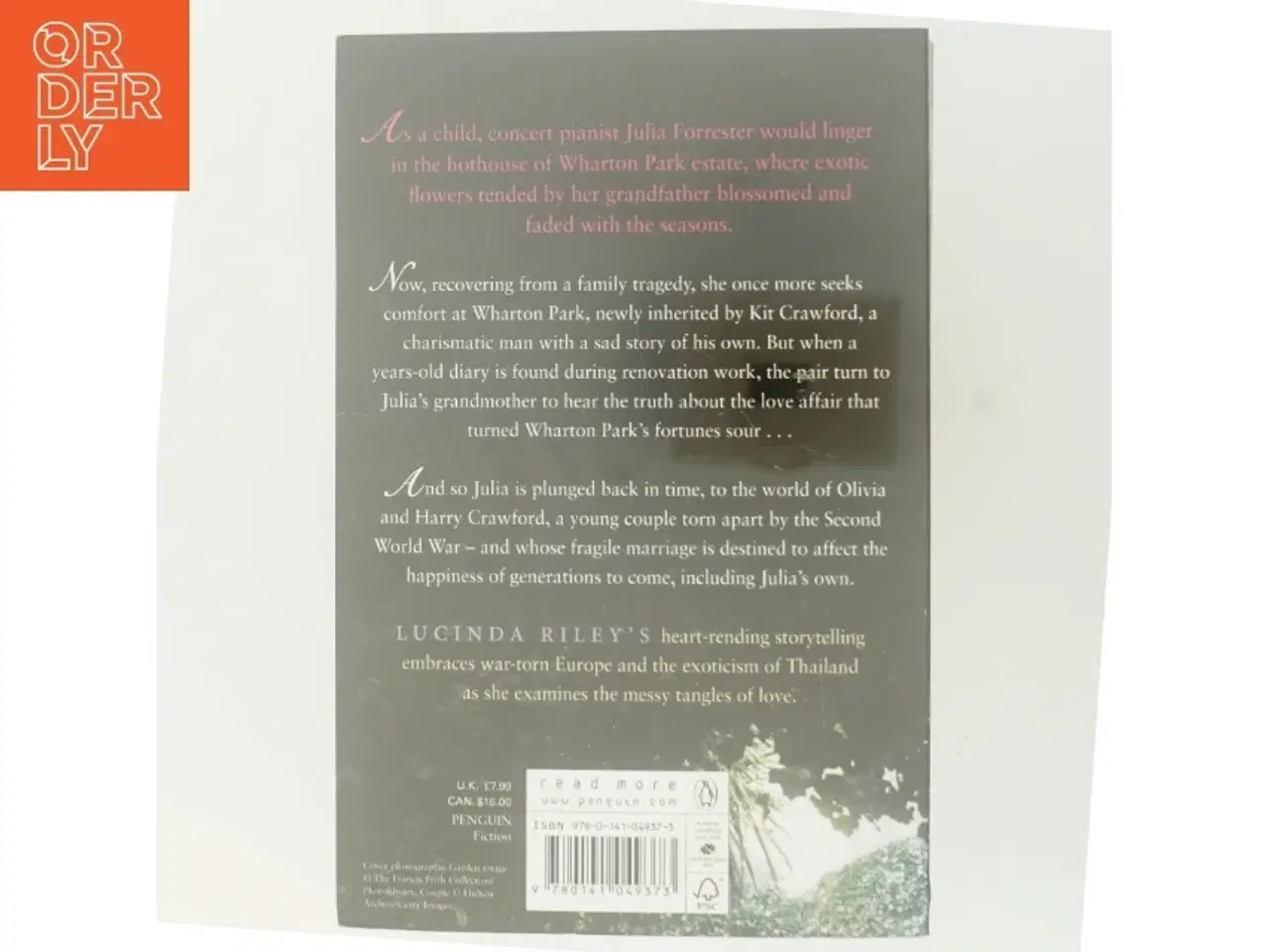 Billede 3 - Hothouse flower af Lucinda Riley (Bog)