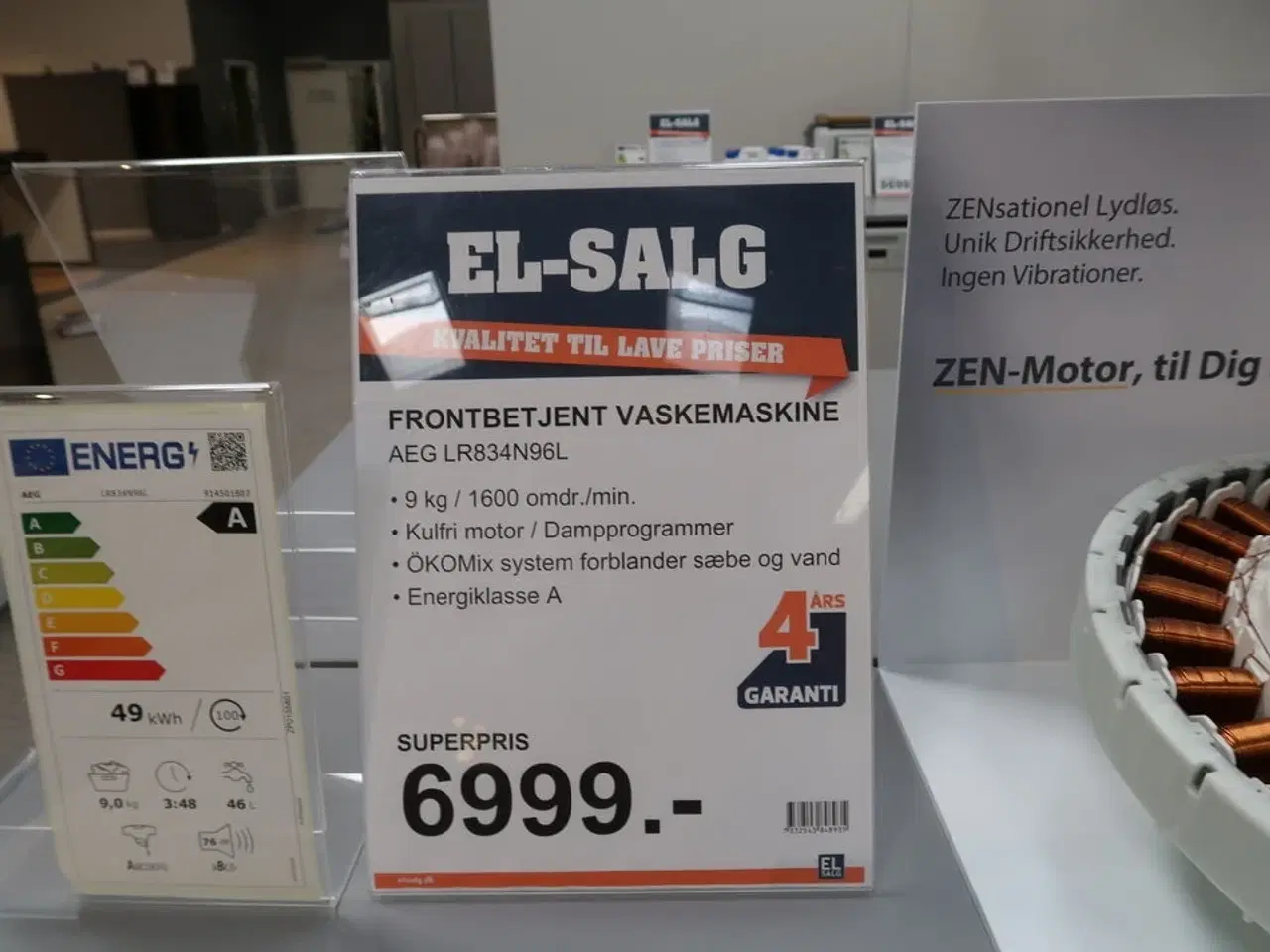 Billede 4 - Vaskemaskine AEG LR834N96L