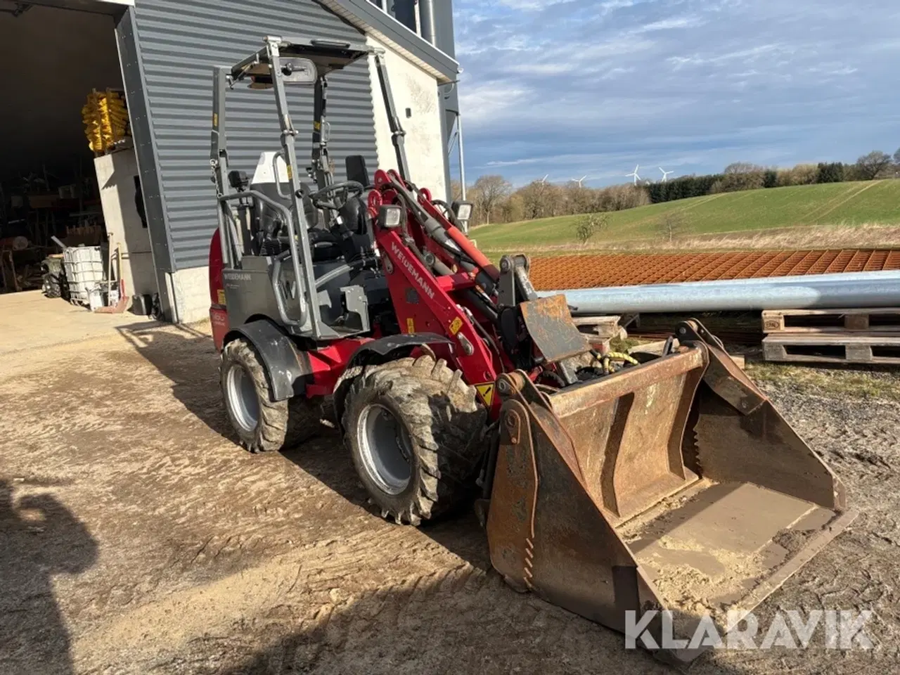 Billede 3 - El Minilæsser Weidemann 1160 eHoftrac