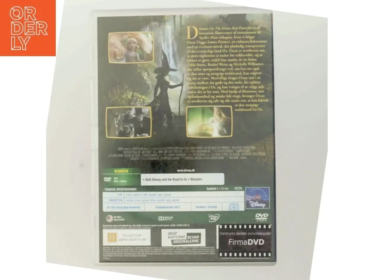 Billede 3 - Oz The Great and Powerful DVD fra Disney