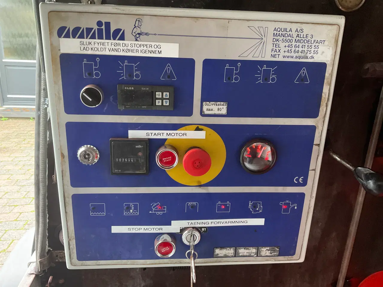 Billede 2 - Højtryksrenser 250 bar 21l/h , diesel KOBOTA