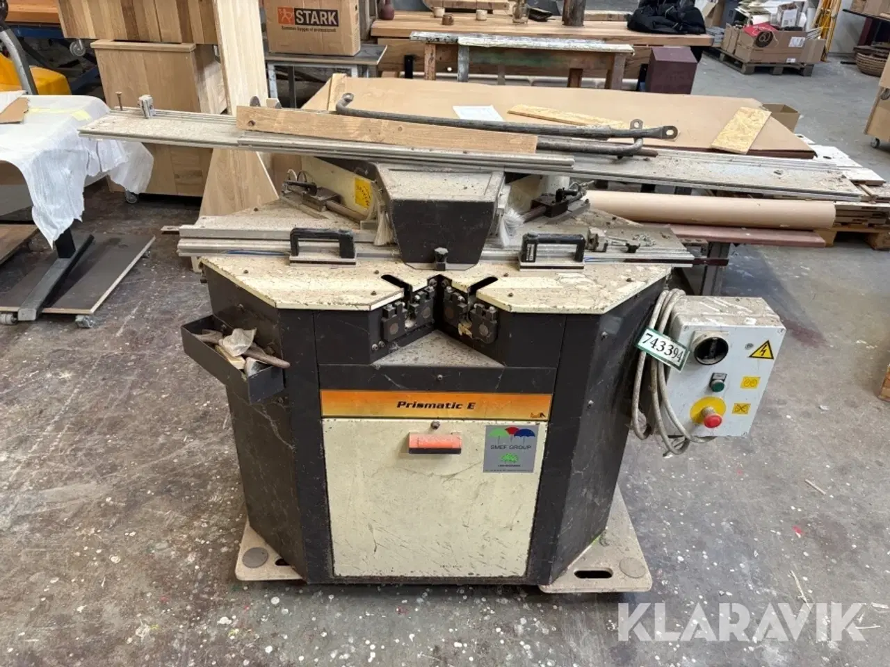 Billede 2 - Metaldobbelthovedet geringssav Brevetti Prismatic E