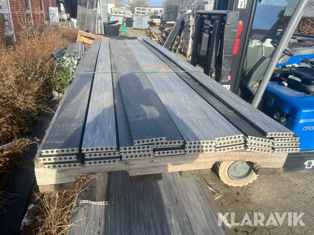 Billede 3 - Komposit terrasse brædder Kirkedal 41 styk