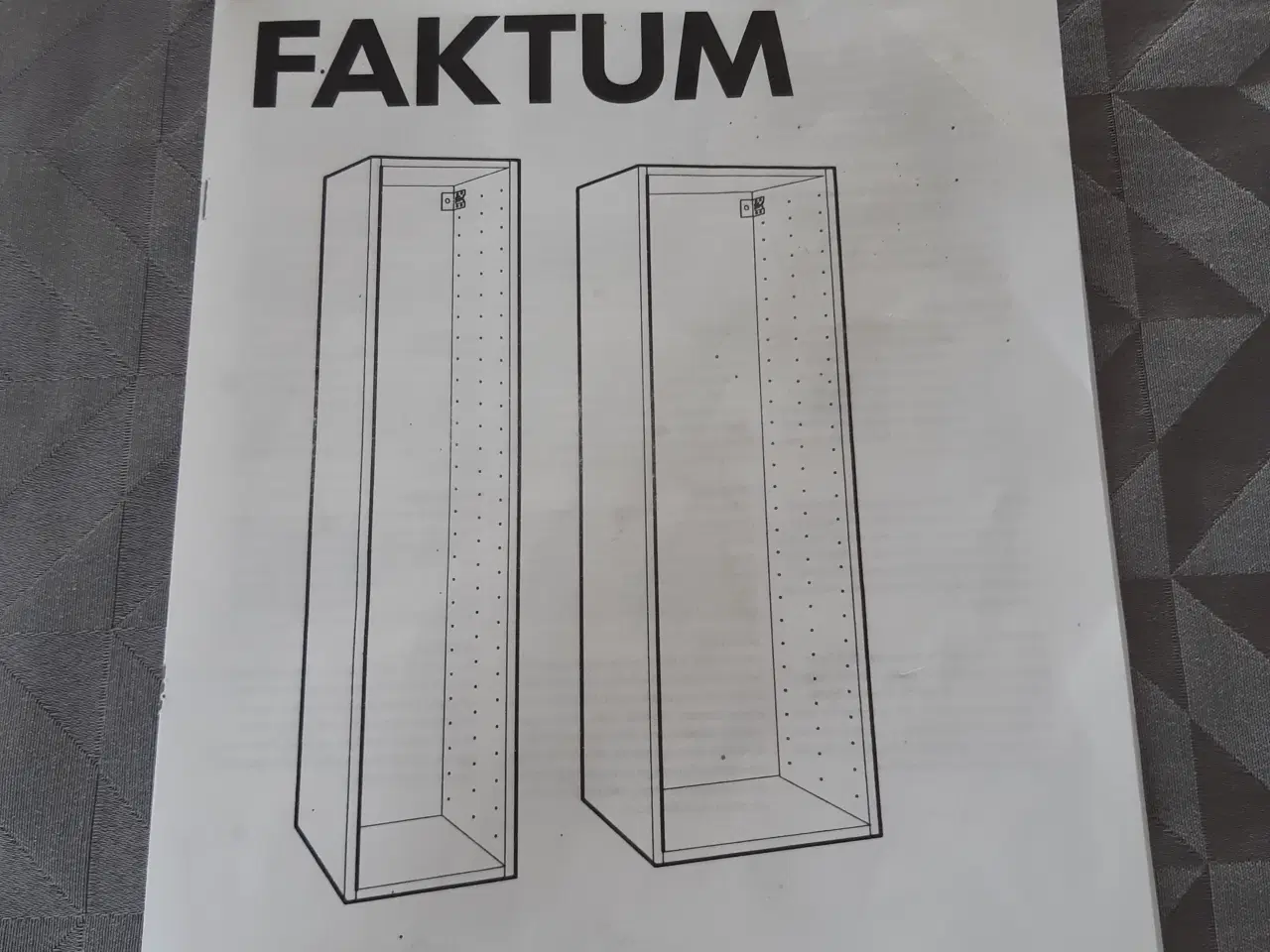 Billede 1 - Ikea faktum skabe