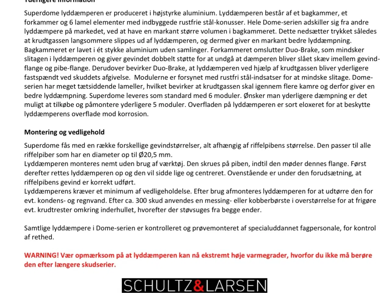 Billede 8 - Lyddæmper S&L SUPERDOME 9,5 / 14x1