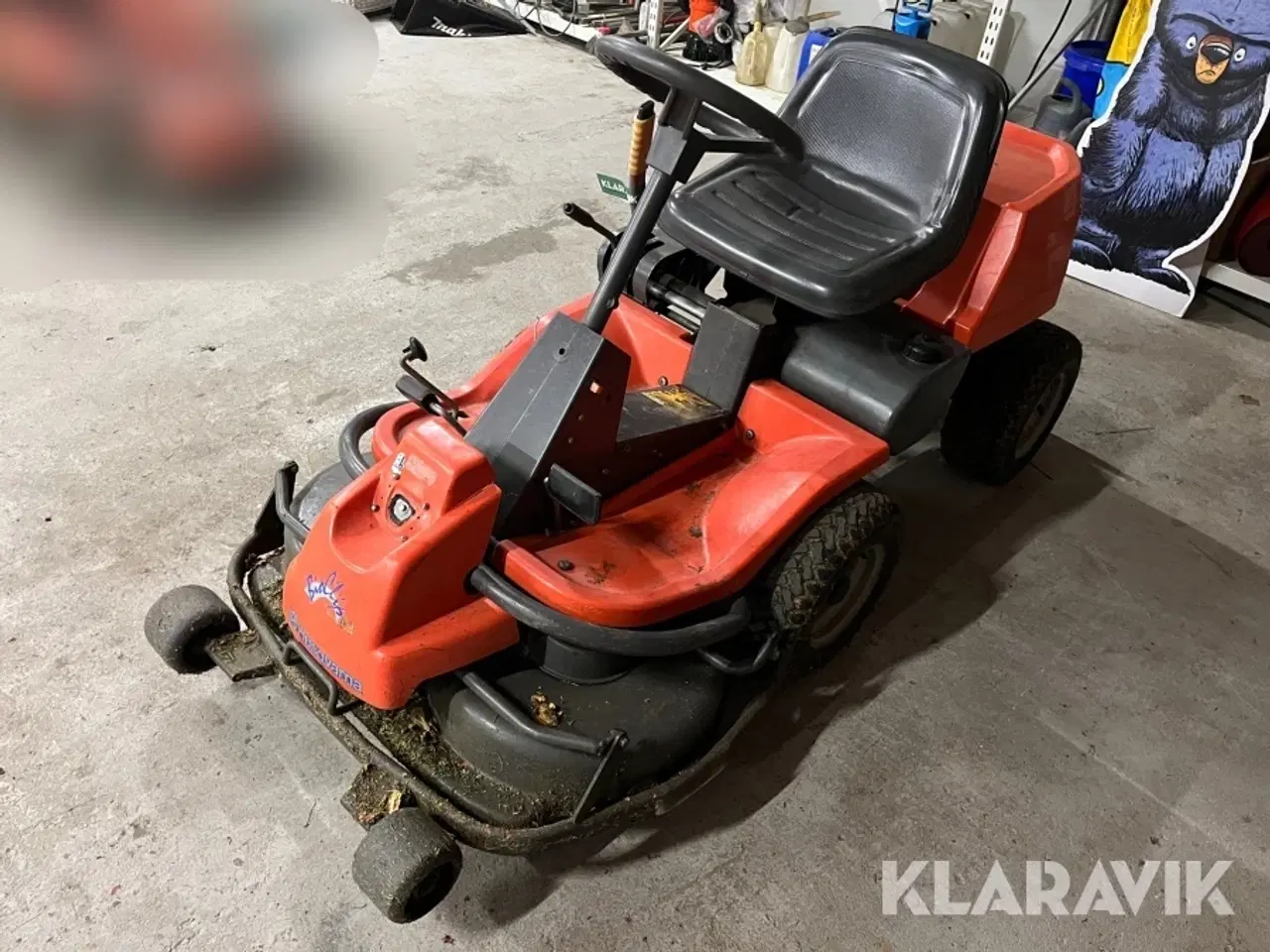 Billede 1 - Græsslåmaskine Husqvarna Rider R 13 Bioklip