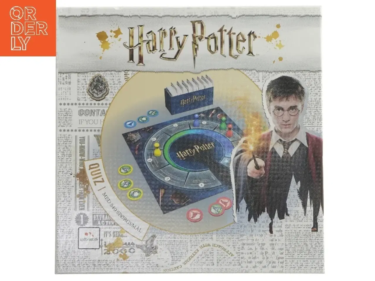 Billede 1 - Harry Potter Quizspil fra Spilbræt.dk (str. 29,5x29,5 cm)
