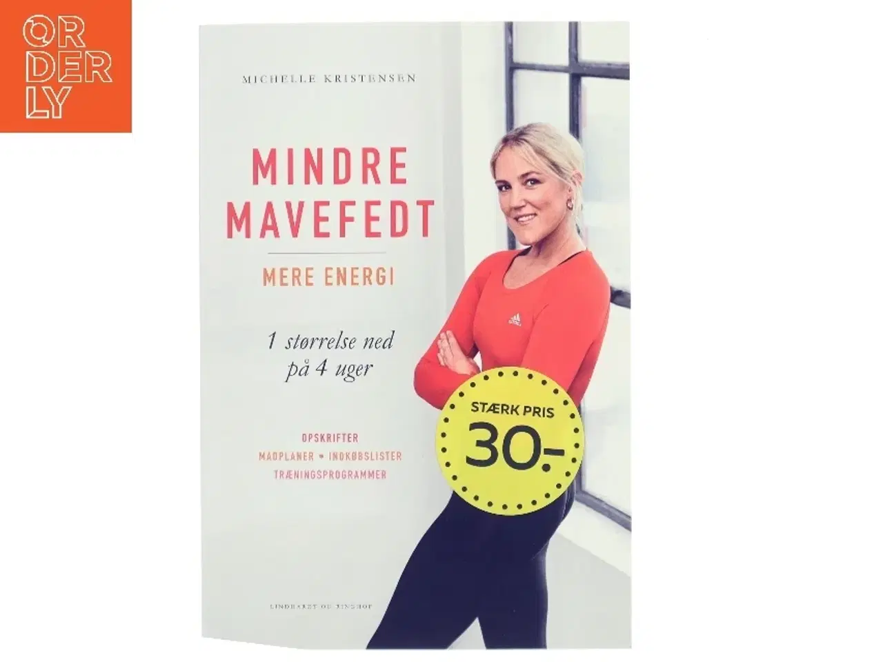 Billede 1 - Mindre Mavefedt Mere Energi af Michelle Kristensen (Bog)