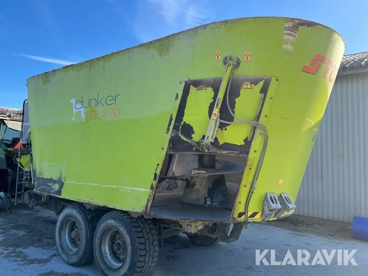 Billede 2 - Fodervogn Storti Dunker T2 270