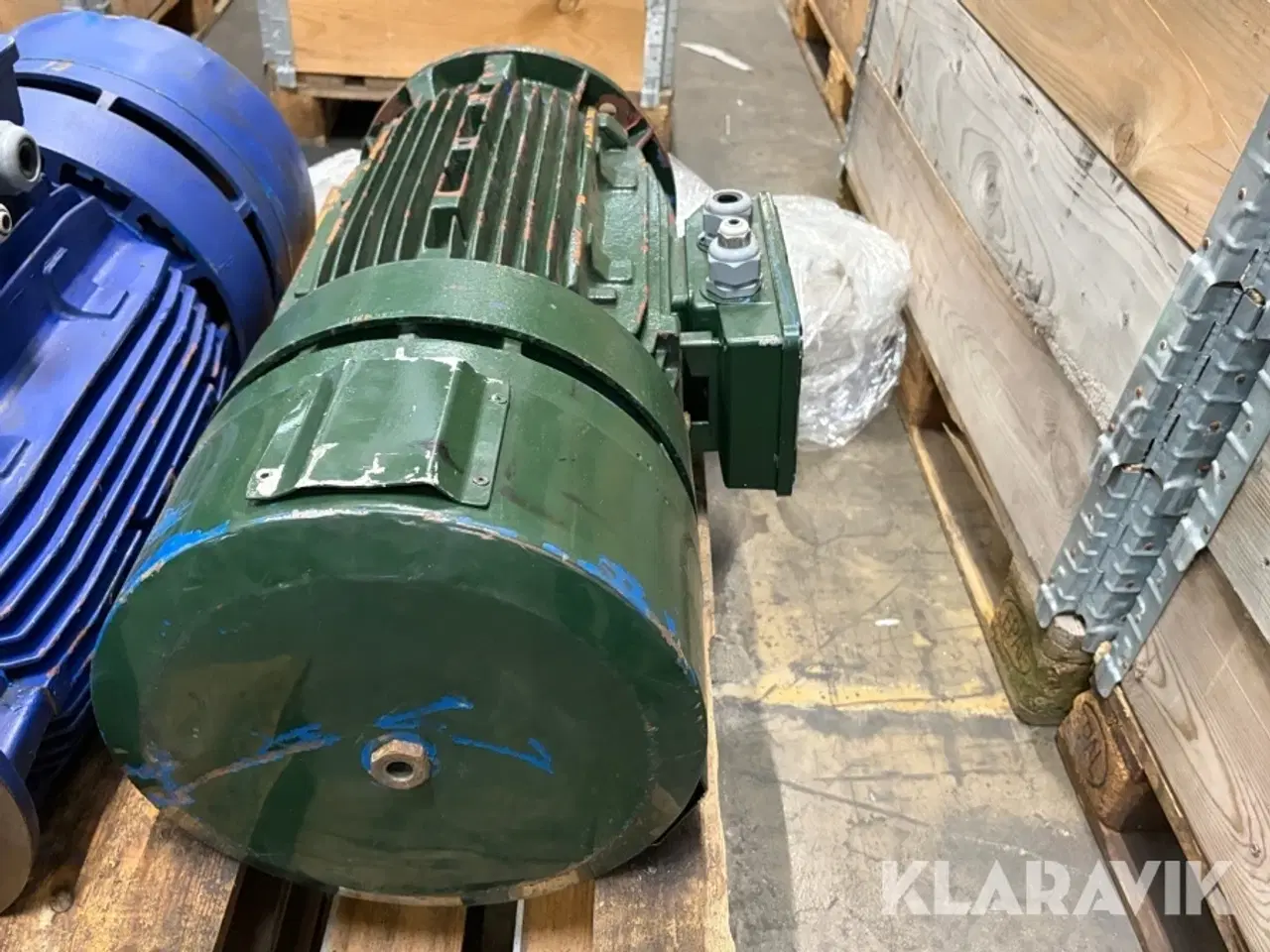 Billede 1 - Elmotor med bremse MGM BA 180 LB4